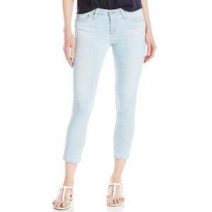 Ag Adriano Goldschmied Women's Light Wash Stilt Cropped Cigarette Jeans